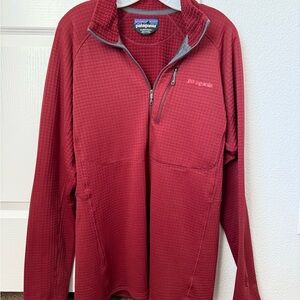 Patagonia Red and Gray Jacket
